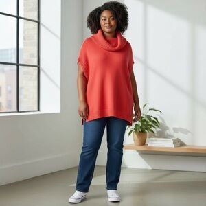 Chico's  Cowl Neck Spring Sweater